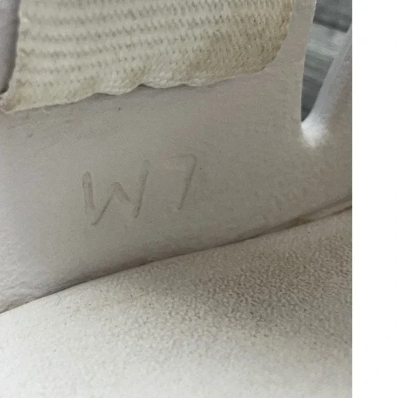 Chaco Chillos Slide Sandals Womens 7 White Adjustable Straps LUVSEAT J107110 - Picture 7 of 7